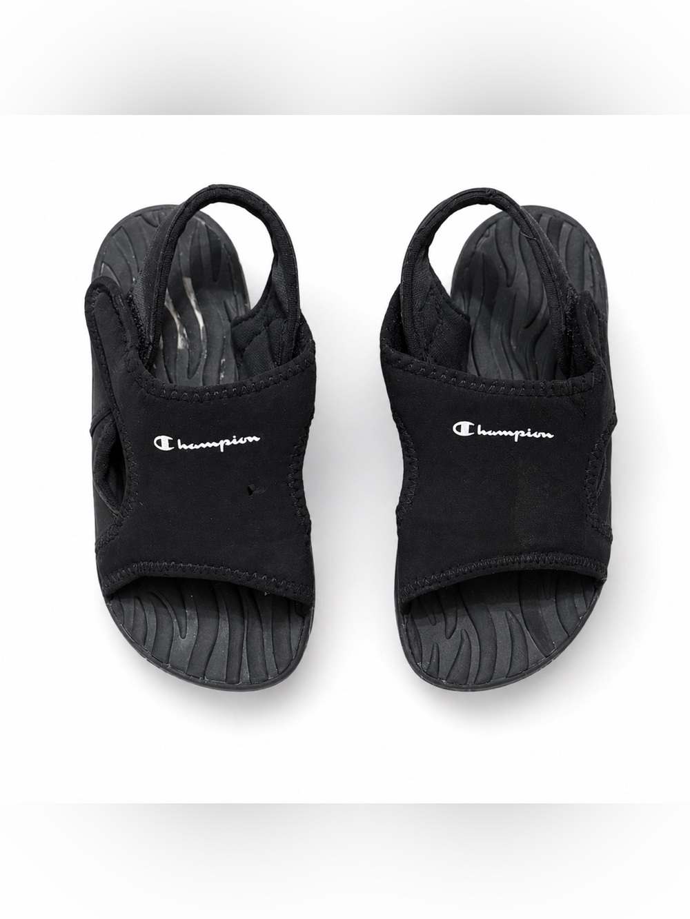 Champion Black Toddler Sport Sandals – Size 8.5